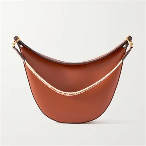 sculptural crescent bag